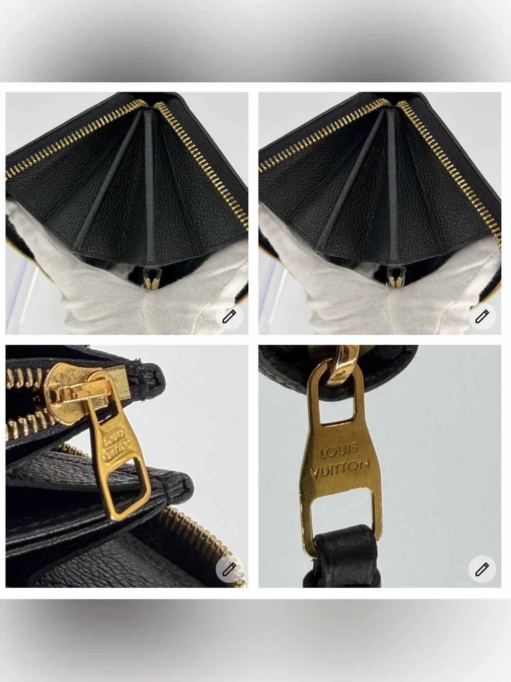 Louis Vuitton Empriente Jumbo Monogram Zippy  Wallet Full Set Excellent Cndition - Picture 7 of 11